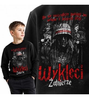 Bluza dziecięca Patriotyczna WYKLĘCI ŻOŁNIERZE